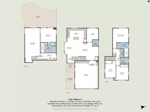 Floorplan - 1212 Bailey St, Benzonia, MI 49616 photo 4 of 8