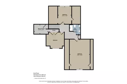 Floorplan - 607 Apache Dr, Fremont, MI 49412 photo 2 of 4