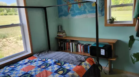 Bedroom - 151 S Poplar Ave, White Cloud, MI 49349 photo 2 of 5