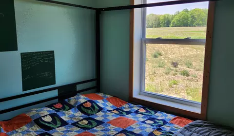 Bedroom - 151 S Poplar Ave, White Cloud, MI 49349 photo 3 of 5
