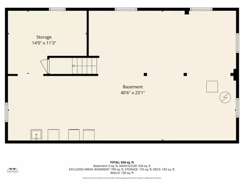 Floorplan - 1321 Michael Dr, Jackson, MI 49202 photo 2 of 5