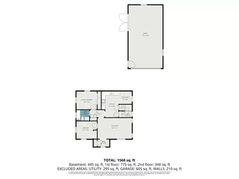 Floorplan - 713 E Spring St, Whitehall, MI 49461 photo 2 of 3