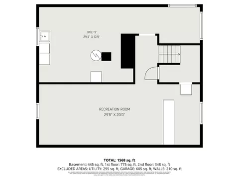 Floorplan - 713 E Spring St, Whitehall, MI 49461 photo 1 of 3
