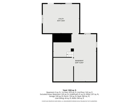 Floorplan - 209 E Center St, Waldron, MI 49288 photo 3 of 4