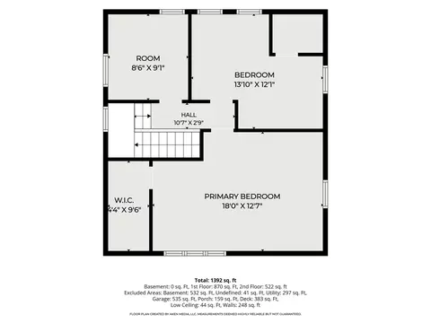 Floorplan - 209 E Center St, Waldron, MI 49288 photo 2 of 4