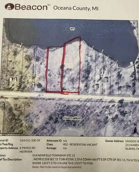 8468 E Pierce Rd, Hesperia, MI 49421