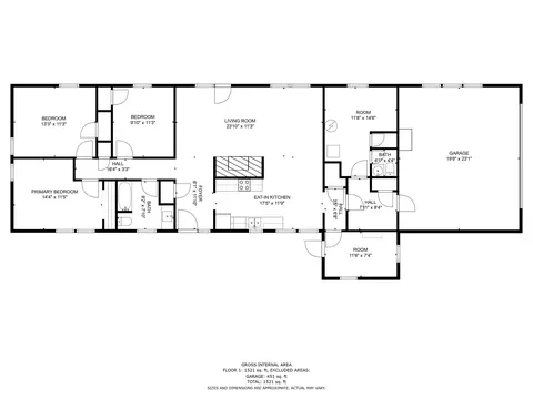 Floorplan - 1125 Chaput Dr, Sears, MI 49679 photo 6 of 10