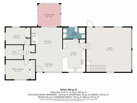 Floorplan - 17650 Heimbach Rd, Three Rivers, MI 49093 photo 2 of 2