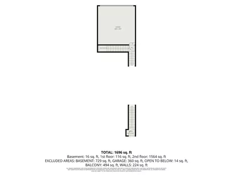 Floorplan - 362 Constitution St, Canton, MI 48188 photo 2 of 3