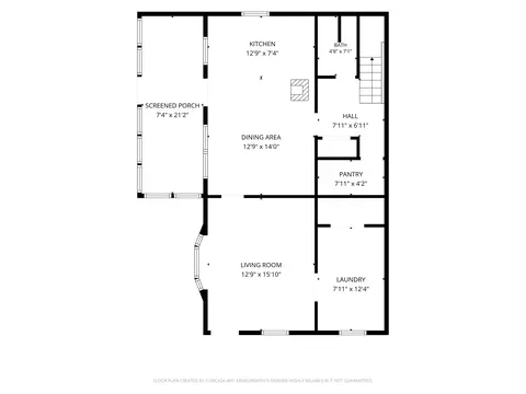 Floorplan - 7314 N Central Ave, Brohman, MI 49312 photo 1 of 3