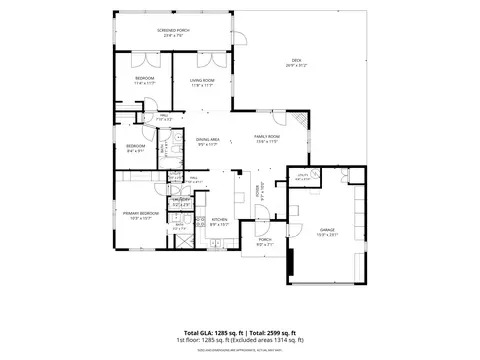 Floorplan - 7170 Spring St, Alanson, MI 49706 photo 1 of 2