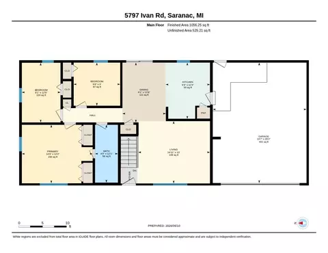 Floorplan - 5797 Ivan Rd, Saranac, MI 48881 photo 1 of 2