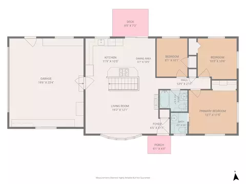 Floorplan - 3471 Tower Rd, Lowell, MI 49331 photo 2 of 3