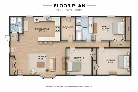 Floorplan - 8219 E Harrison Rd, Walkerville, MI 49459 photo 1 of 1