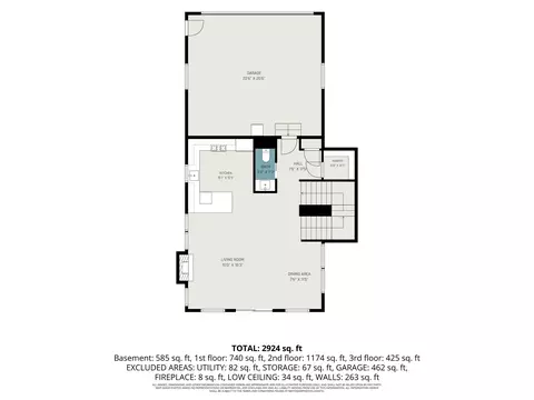 Floorplan - 258 W Lowell St, Pentwater, MI 49449 photo 2 of 4