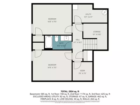 Floorplan - 258 W Lowell St, Pentwater, MI 49449 photo 1 of 4