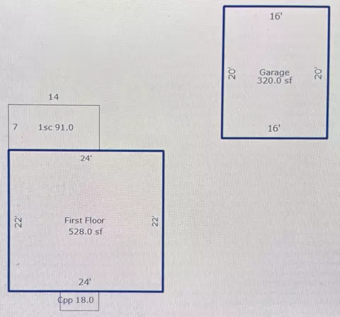 Floorplan - 111 Prospect St, Plainwell, MI 49080 photo 2 of 2