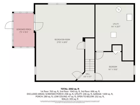 Floorplan - 15295 E B Ave, Augusta, MI 49012 photo 1 of 6