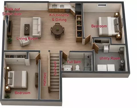 Floorplan - 1823 N Sutton Rd, Jackson, MI 49202 photo 5 of 5
