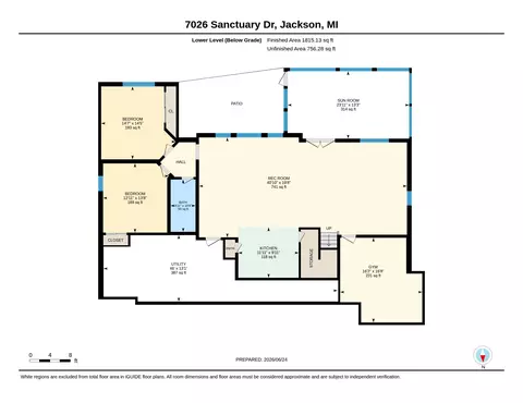 Floorplan - 7026 Sanctuary Dr, Jackson, MI 49201 photo 2 of 4