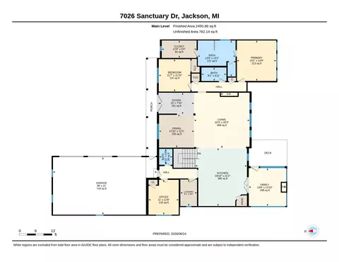 Floorplan - 7026 Sanctuary Dr, Jackson, MI 49201 photo 1 of 4