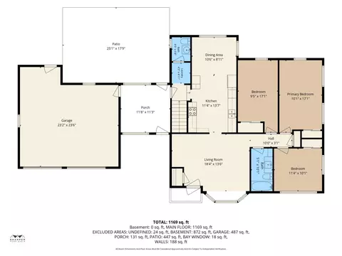 Floorplan - 1511 Strathmoor Ln, Jackson, MI 49203 photo 1 of 5