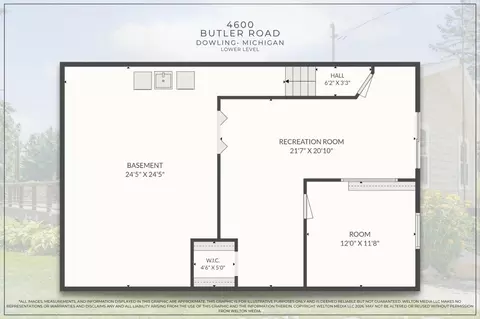 Floorplan - 4600 E Butler Rd, Dowling, MI 49050 photo 3 of 3