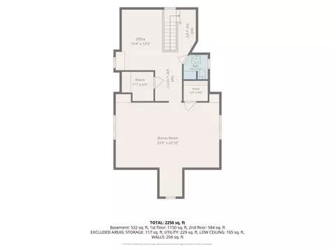 Floorplan - 1320 Warren Ave, Jackson, MI 49203 photo 2 of 4