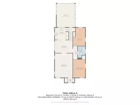 Floorplan - 1320 Warren Ave, Jackson, MI 49203 photo 1 of 4