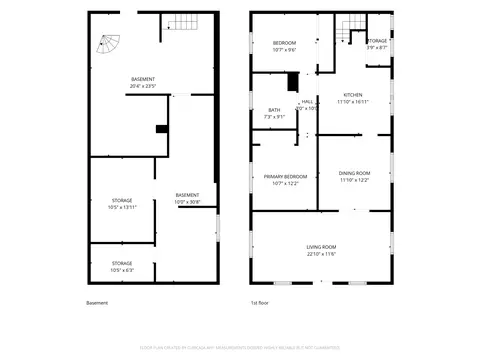 Floorplan - 18846 Maple St, Copemish, MI 49625 photo 3 of 6