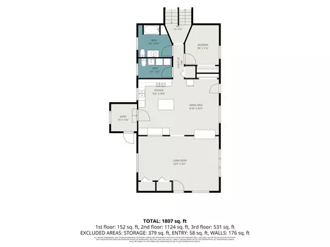 Floorplan - 4994 E Madison Rd, Walkerville, MI 49459 photo 1 of 3
