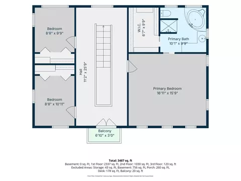Floorplan - 198 Mill, Blanchard, MI 49310 photo 3 of 10