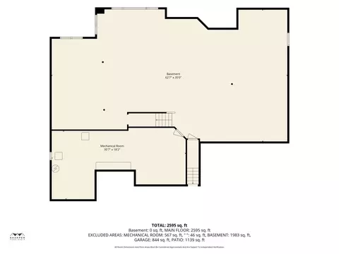Floorplan - 2500 Reynolds Rd, Jackson, MI 49201 photo 2 of 3