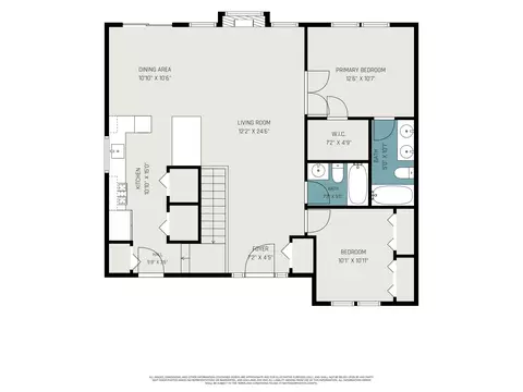 Floorplan - 280 Doster Rd #A, Plainwell, MI 49080 photo 3 of 6