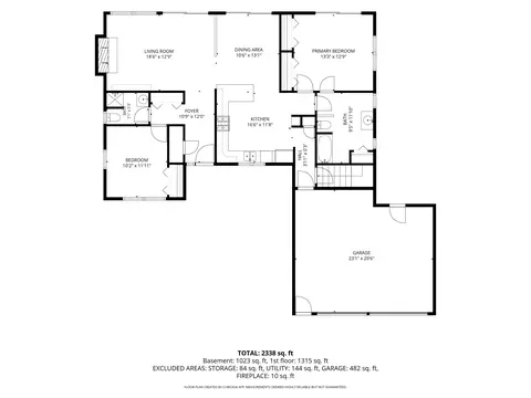 Floorplan - 350 3rd St, Plainwell, MI 49080 photo 1 of 4