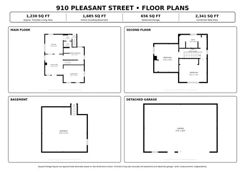 Floorplan - 910 Pleasant St, Belding, MI 48809 photo 1 of 2