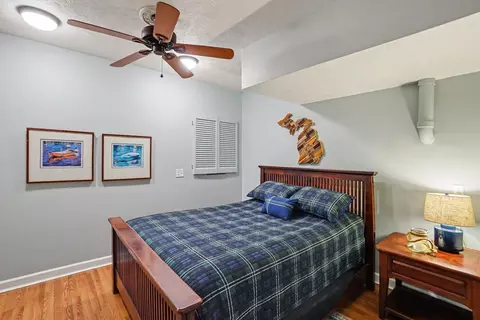 Bedroom - 5481 N Red Maple St, Irons, MI 49644 photo 4 of 8