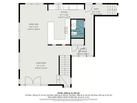 Floorplan - 6925 2nd St, Douglas, MI 49406 photo 4 of 4