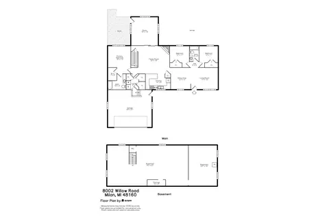 Floorplan - 8002 Willow Rd, Milan, MI 48160 photo 3 of 3