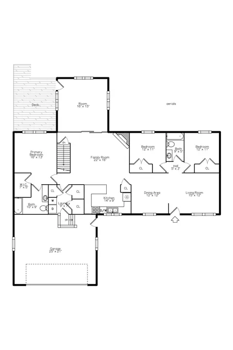 Floorplan - 8002 Willow Rd, Milan, MI 48160 photo 1 of 3
