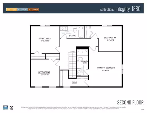 Floorplan - 1663 Aspen Trl, Otsego, MI 49078 photo 2 of 2