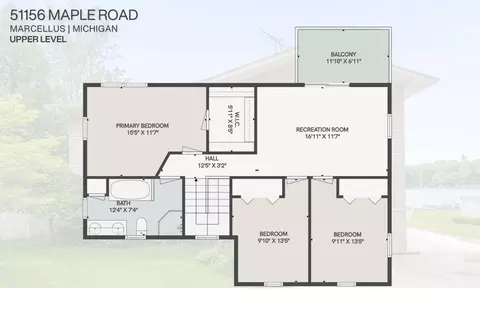 Floorplan - 51156 Maple Rd, Marcellus, MI 49067 photo 4 of 4