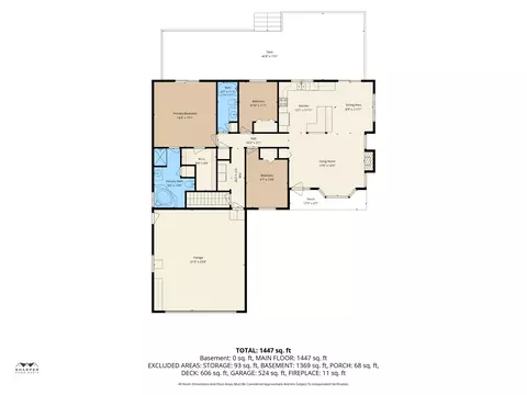 Floorplan - 2777 Blackman Rd, Jackson, MI 49201 photo 1 of 3