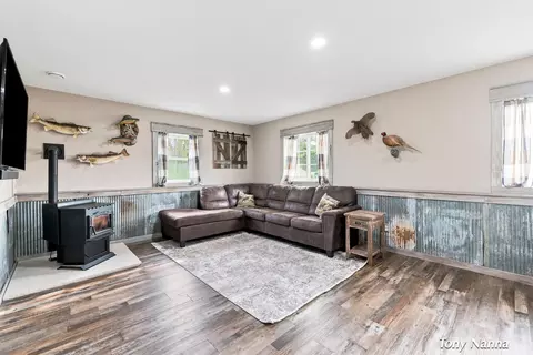 Living - 355 N Shaw Rd, Bailey, MI 49303 photo 3 of 6