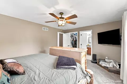 Bedroom - 355 N Shaw Rd, Bailey, MI 49303 photo 2 of 5