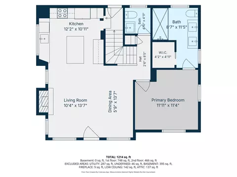 Floorplan - 1109 Birk Ave, Ann Arbor, MI 48103 photo 1 of 4