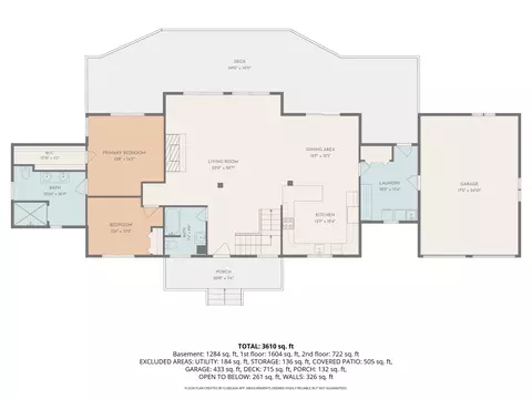 Floorplan - 302 E Kott Rd, Manistee, MI 49660 photo 2 of 4