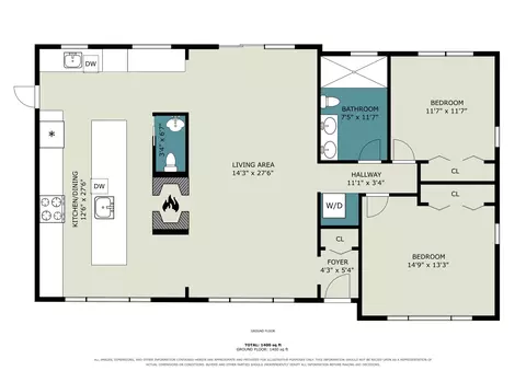Floorplan - 3138 Mccain Rd, Jackson, MI 49203 photo 1 of 1