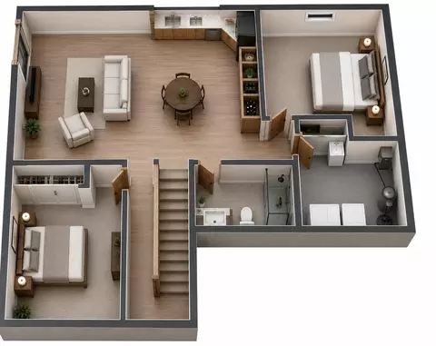 Floorplan - 1823 N Sutton Rd, Jackson, MI 49202 photo 5 of 7