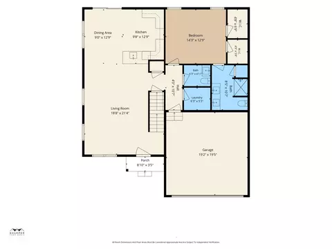 Floorplan - 1823 N Sutton Rd, Jackson, MI 49202 photo 3 of 7